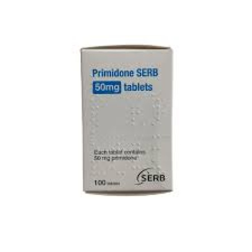 Primidone Serb 50mg 100 Tablets